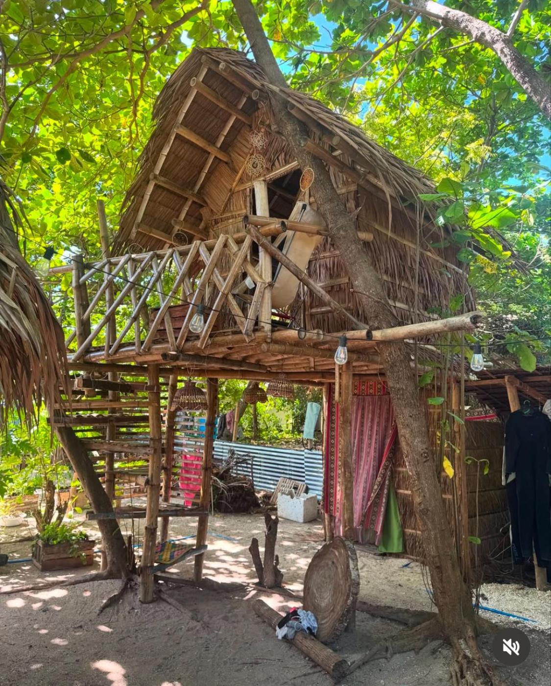 Tribal Huts Community Vandrerhjem Daanbantayan Eksteriør bilde